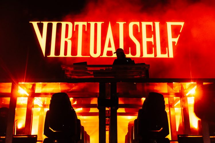 Virtual Self performs at Audiotistic Music Festival 2018 in Mountain View, CA. Photo courtesy of Jake West for Insomniac Events (2018).