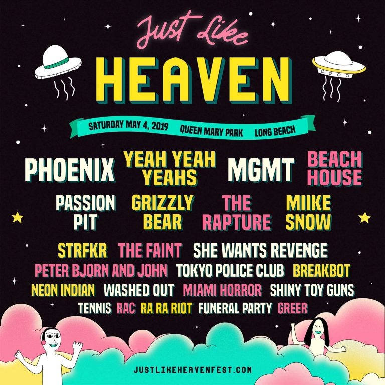 This Festival's Lineup is "Just Like Heaven" Daily Beat